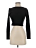 Edikted Black Long Sleeve Top Size S - photo 1