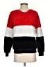 No Boundaries 100% Polyester Color Block Red Pullover Sweater Size S - photo 1