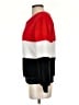 No Boundaries 100% Polyester Color Block Red Pullover Sweater Size S - photo 5