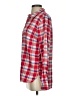 Gap Outlet 100% Cotton Plaid Red Long Sleeve Button-Down Shirt Size S - photo 5