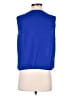 Shein 100% Polyester Blue Sleeveless Blouse Size 6 - photo 2