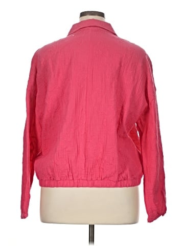 Patchington 3/4 Sleeve Button-Down Shirt (view 2)