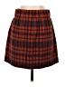J.Crew Plaid Red Wool Skirt Size 0 - photo 2