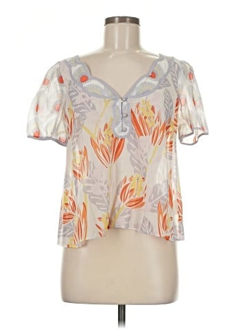 Edme & Esyllte Short Sleeve Blouse (view 1)