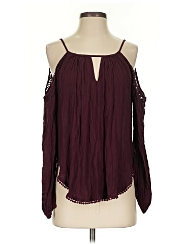 Aeropostale Long Sleeve Blouse (view 1)