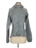 Nike 100% Polyester Gray Blue Windbreaker Size S - photo 1