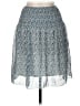 Max Studio 100% Rayon Paisley Blue Casual Skirt Size M - photo 2