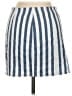 Superdown 100% Cotton Stripes Blue Casual Skirt Size M - photo 2