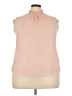 NY Invasion Pink Sleeveless Blouse Size 3X - photo 1