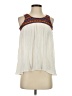 JACK 100% Polyester Ivory Sleeveless Blouse Size XS - photo 1