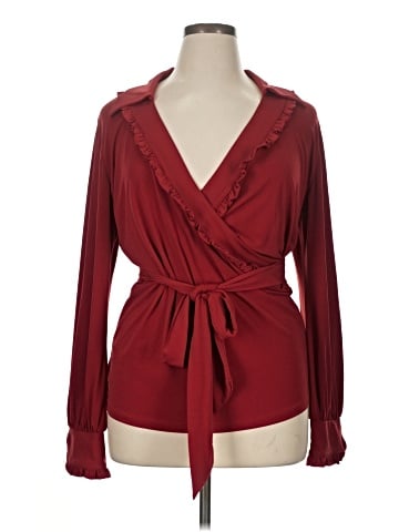 Bisou Bisou Long Sleeve Blouse (view 1)