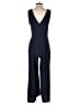 Vince Camuto 100% Polyester Solid Blue Jumpsuit Size S - photo 2