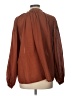 BILA Brown Long Sleeve Blouse Size L (estimated) - photo 2