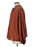 BILA Brown Long Sleeve Blouse Size L (estimated) - photo 5