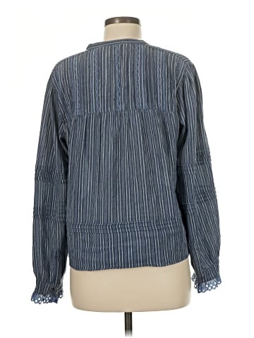 Wrap Long Sleeve Blouse (view 2)