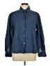 Units Blue Long Sleeve Polo Size L - photo 1