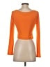 Open Edit Orange 3/4 Sleeve T-Shirt Size XS - photo 2