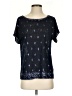 Calypso St. Barth 100% Linen Blue Short Sleeve Blouse Size XS - photo 1