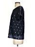 Calypso St. Barth 100% Linen Blue Short Sleeve Blouse Size XS - photo 5