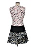 BCBGMAXAZRIA 100% Polyester Graphic Black Cocktail Dress Size 6 - photo 2