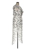 Elliatt 100% Polyester Print Silver Cocktail Dress Size XL - photo 4