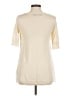 Lela Rose Ivory Short Sleeve Blouse Size M - photo 2