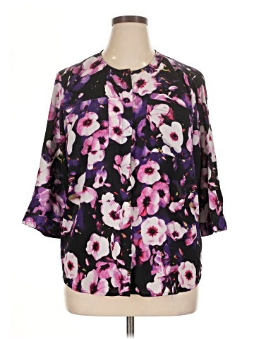 Beverly Drive 3/4 Sleeve Blouse (view 1)