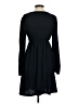 Unbranded Solid Black Casual Dress Size S - photo 2