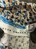 Susan Graver Print Gray Long Sleeve Blouse Size 1X - photo 7