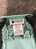 Emily West 100% Polyester Teal Dress Size 4 - 5 - photo 3