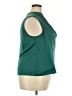 Unbranded Teal Sleeveless Blouse Size 2X - photo 4