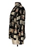 Assorted Brands 100% Polyester Print Black Long Sleeve Blouse Size 12 - photo 5