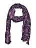 Curations Animal Print Purple Scarf One size - photo 1