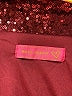 Assorted Brands 100% Polyester Metallic Burgundy Jacket Size S - photo 6