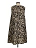 Halogen 100% Polyester Animal Print Brown Casual Dress Size S - photo 2
