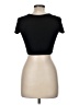 Zara Black Short Sleeve Turtleneck Size M - photo 2