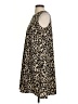 Halogen 100% Polyester Animal Print Brown Casual Dress Size S - photo 5