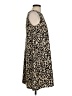 Halogen 100% Polyester Animal Print Brown Casual Dress Size S - photo 4