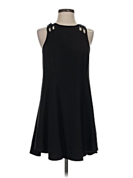 spaghetti halter dress BABARONI Sheath Halter Spaghetti Straps Beaded Mini Dress Dark Green, Dark Green / US0 main image 1