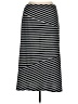 Notations Stripes Black Casual Skirt Size XL (petite) - photo 1