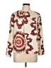 Unbranded Paisley Ivory 3/4 Sleeve Blouse Size L - photo 1