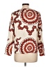 Unbranded Paisley Ivory 3/4 Sleeve Blouse Size L - photo 2
