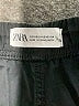 Zara Solid Black Cargo Shorts Size XS - photo 3