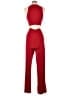 A.L.C. Solid Red Jumpsuit Size 6 - photo 2