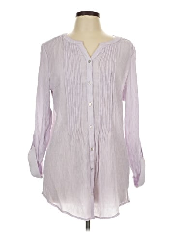 Christopher & Banks Long Sleeve Blouse (view 1)