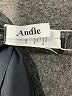 Andie Solid Black Swimsuit Bottoms Size L - photo 3