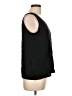 Neiman Marcus 100% Silk Black Sleeveless Top Size L - photo 4