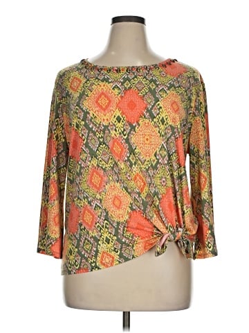 Ruby Rd. 3/4 Sleeve Blouse (view 1)