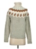 J.Crew Chevron-herringbone Gray Pullover Sweater Size XS - photo 2