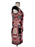 Bebe Graphic Red Cocktail Dress Size M - photo 4